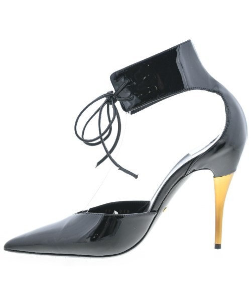GUCCI Shoes Pumps Heel EU 39 US 9 Black Authentic thumbnail 12