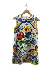 DOLCE&GABBANA Mallorca Silk 38 Multicolor
