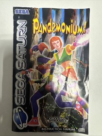 Pandemonium! Sega Saturn Platformer With Manual Crystal Dynamics
