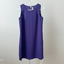 LOFT Office Siren Academia Shift Dress 6 Purple