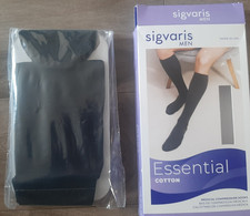 Sigvaris Men Essential Cotton Compression Knee-High No Import Fees/Tariff