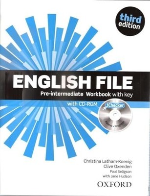 English File third edition: Pre-intermediate: Workbook with... by Oxenden, Clive