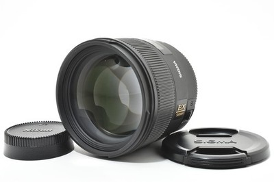 [Top MINT] Sigma AF 85mm F1.4 EX DG HSM Portrait Lens For Nikon From Japan