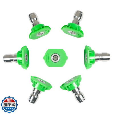 #ad Pressure Washer Tips 25 Degree Green Pressure Washer Nozzle 1 4 $20.00