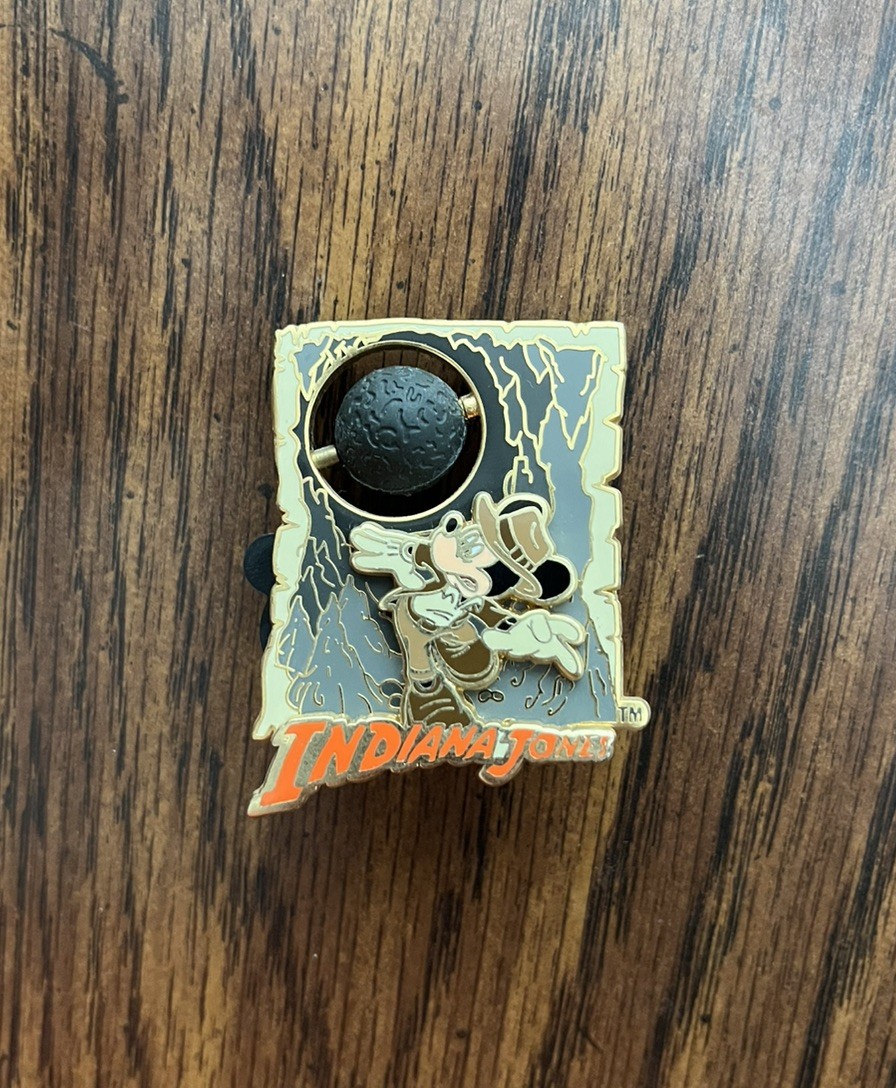 Disney's Hollywood Studios Mickey Mouse Indiana Jones Pin 2008 Lucasfilm