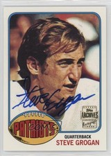 2001 Topps Archives Reprint Auto Steve Grogan #AA-SG Auto 10lp