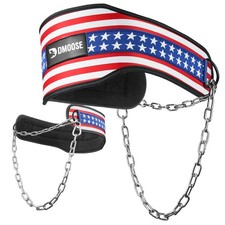 DMoose Dip Belt for Weightlifting, Weight Belt with Chain for Pullup, Gym Lif...