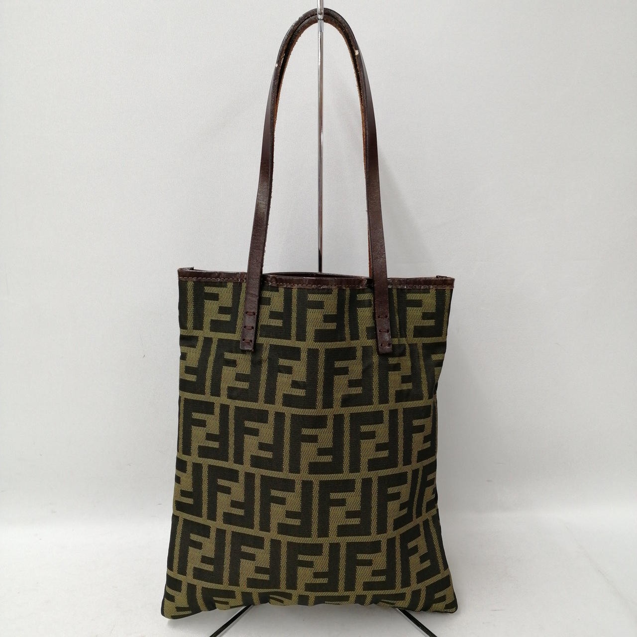 RARE FENDI Mini Zucca Tote Bag with Model Number