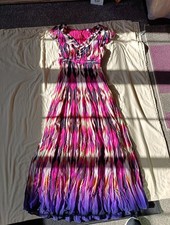 VESTIDO ESTAMPADO MANGA TAPADA PER UNA TALLA 8L