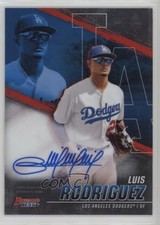 2021 Bowman's Best of 2021 Luis Rodriguez #B21-LRZ Auto sh7