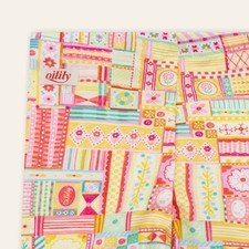 Cotton Leggings Multicolor Ribbon Print 86-128cm
