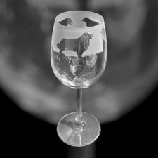 LEONBERGER Frieze Boxed 35cl Crystal Wine Glass