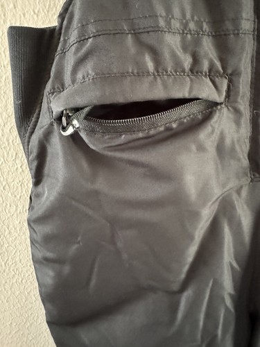 Snow Pants Bib AQ Explore the Unknown South Size M 10/12 black winter outdoor - Picture 6 of 10