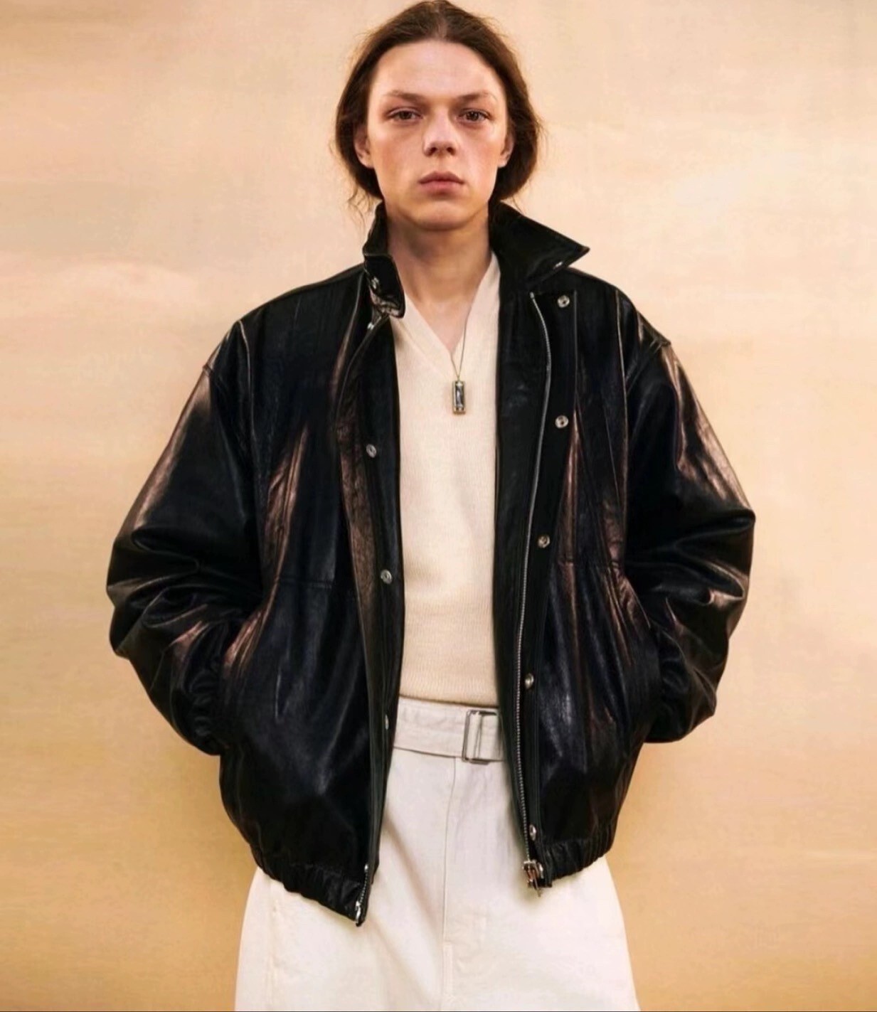 Lemaire 2022 leather jacket Gem