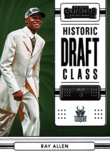 2022-23 Panini Contenders Basketball Ray Allen Historic Draft Class Card #9