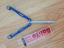 Spyderco BaliYo Wing Trick Pen Blue-Ink Longitudinal Slots Easier-Use Extra-Wide