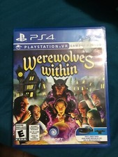 Werewolves Within PlayStation VR For PlayStation 4 PS4 Free Shipping 