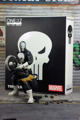 New 1/12 Punisher Special Ops Edition Exclusive Action Figure SDCC Box Set
