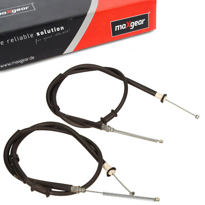 2x MAXGEAR Handbremsseile Seilzug für FIAT 500 PANDA