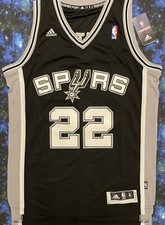 Rare Adidas NBA San Antonio Spurs Tiago Splitter Basketball Jersey