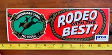 Copenhagen Skoal PRCA “Rodeo With The Best!” Sticker Promotional Collectors Item