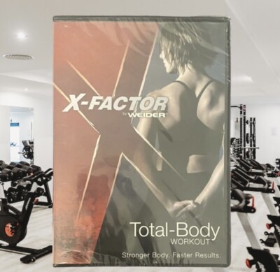 X Factor Total Body Workout Fitness DVD Weider Stronger Body Faster ...