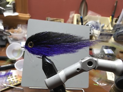 Mosca Saltwater Fly Mullet Baitfish, Taglia 2/0, Per Tarpon, Snook, Spigola, Prodotta In USA