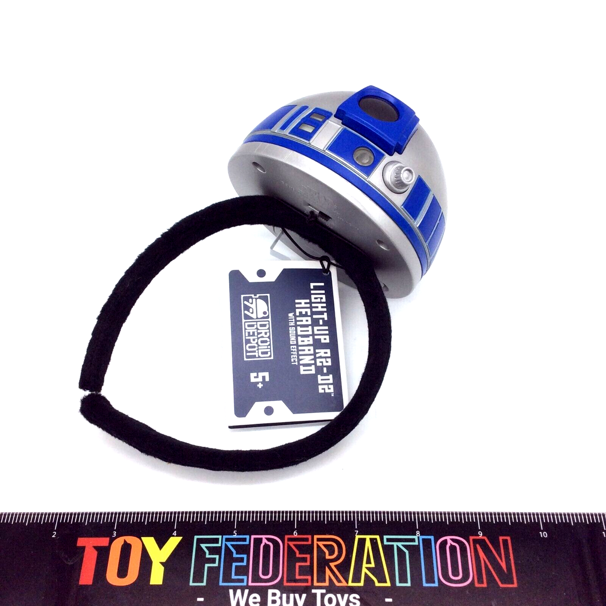 Disney Star Wars Light-Up R2-D2 HEADBAND With Sound Effects Droid
