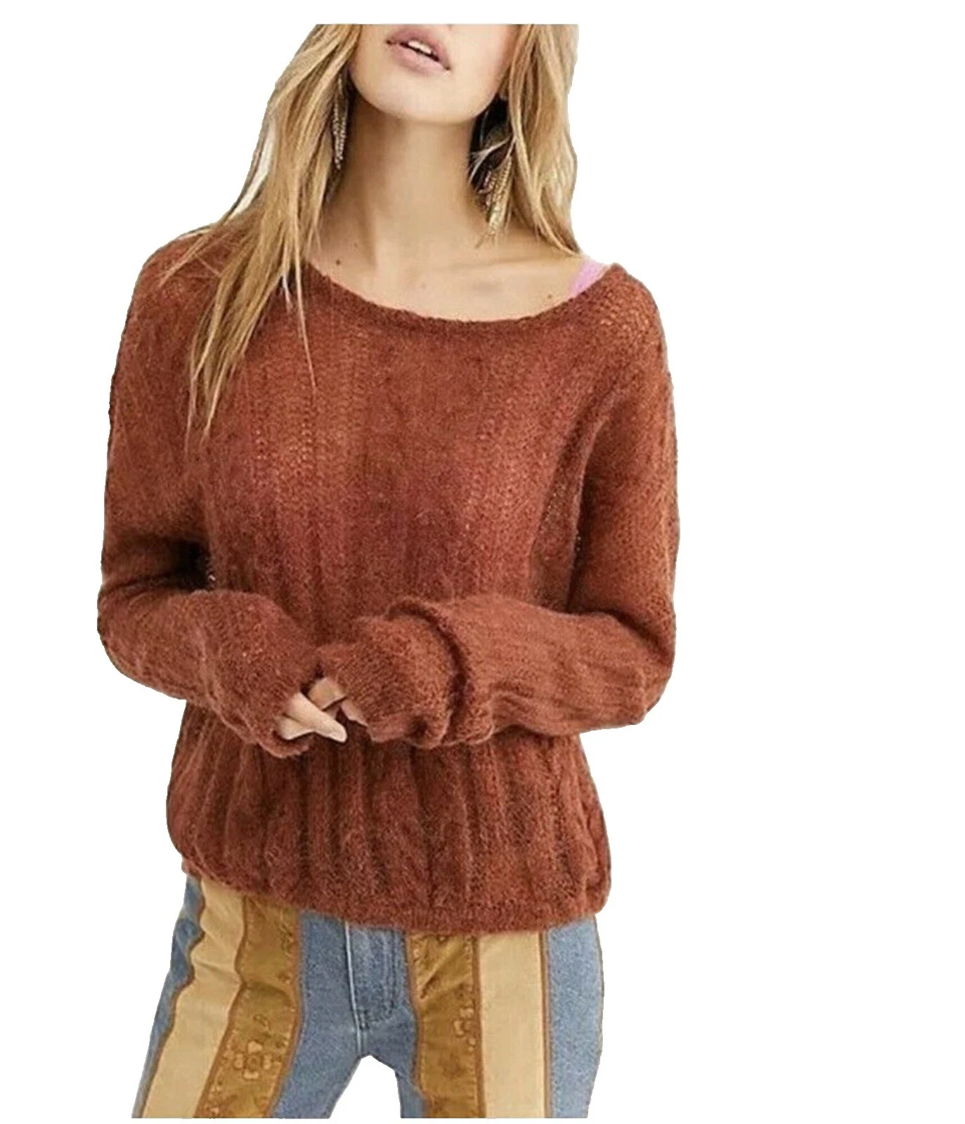 Free People Animal Print Sweaters for Women