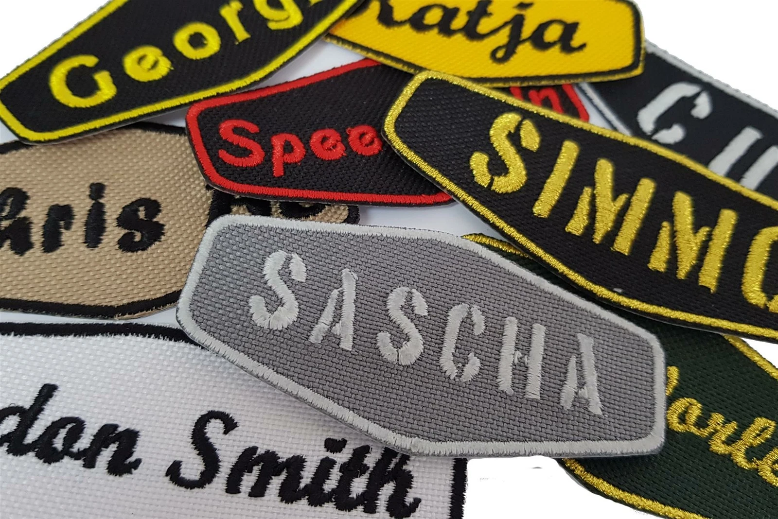 Retro Style embroidered patch