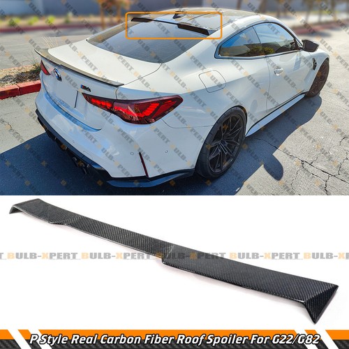 FOR 21-26 BMW G22 430i M440i G82 M4 COUPE P STYLE CARBON FIBER ROOF ...
