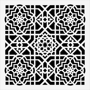 Mini Ceiling Tile Stencil Template Stencils Background Pattern Craft Image Is Loading Mini Ceiling Tile Stencil Template Stencils Background Pattern