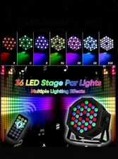 DJ Disco Party Sound Stage Light Laser Projector LED RGB Show Lighting Frat Pool