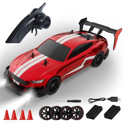 Remote Control Cars 40KM/H RC Drift Car 1/14 RTR 4WD 2.4GHz Red White