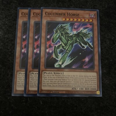 Cucumber Horse Common DABL-EN036 1st Edition x3