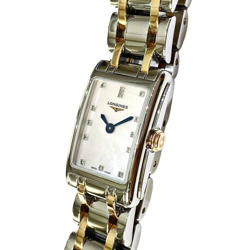 Longines Dolce Vita Armband 17,4 x 27 mm Gold/Stahl weißes Zifferblatt L5.258.5.87.7 - Bild 2 von 5