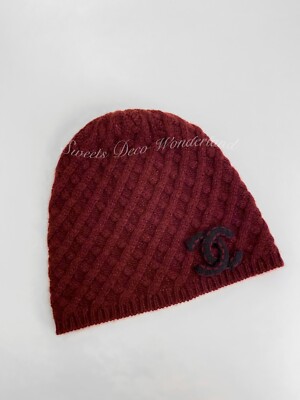 Chanel Vintage Red Beanie CHANEL | Accessories | Chanel Vintage Red Beanie | Poshmark main image 4