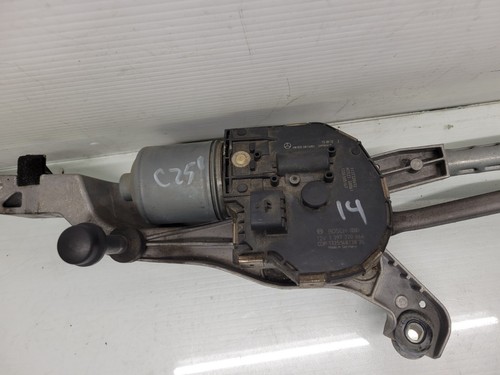 2012-2014 Mercedes C250 Front Windshield Wiper Motor W/ Linkage Oem - Picture 3 of 6