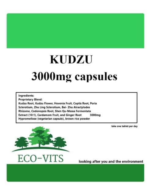 KUDZU ROOT 3000mg 180 caps STOP CRAVINGS HANGOVER LIVER HEALTH KUDZU ROOT 3000mg 180 caps STOP CRAVINGS HANGOVER LIVER HEALTH