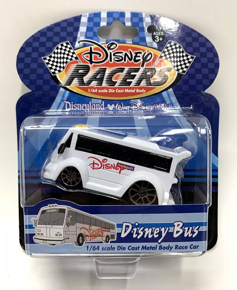 Disney Theme Park Collection Die Cast Metal Vehicle Transport Bus