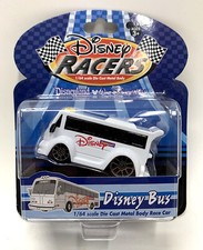 Disneyland Walt Disney World Transportation Bus Disney Racer 1:64 Diecast NIP