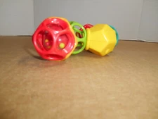 Oball Clicky Twist Easy Grasp Twist and Click Rattle O12