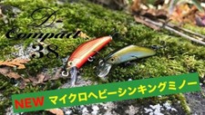 SMITH D-Compact 38 45 Micro Heavy Sinking Minnow Tungsten weight Trout Fishing