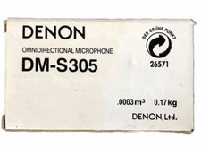 Denon Dm-s305 Omnidirectional Microphone (dm-s305) Free Shipping