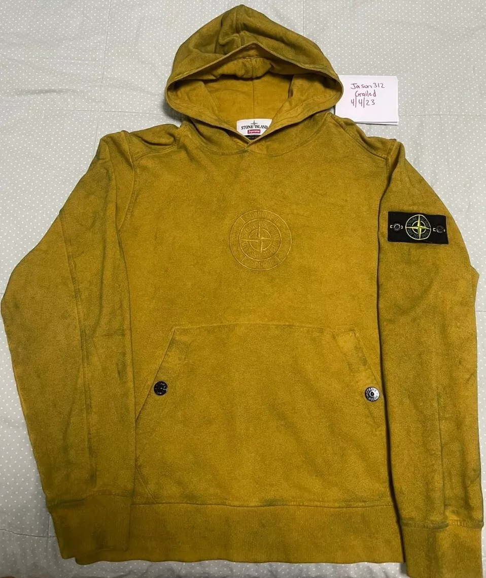 Sweat à capuche Supreme Stone Island (SS19) taille M