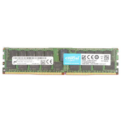 Crucial 32GB PC4-19200 DDR4-2400 Memory - CT16G4RFD424A for