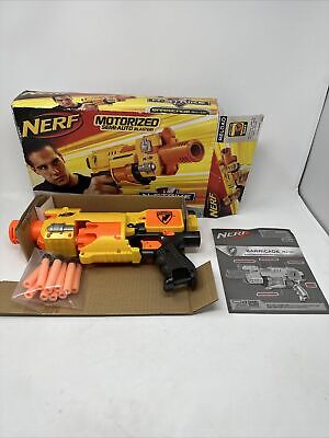 Vintage Nerf N-strike Barricade RV-10 Foam Dart Gun Toy 