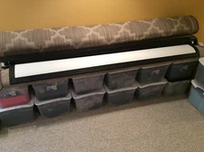 Vutec 92” HD 16:9 Wide Format Movie Theater Rear Projector Electric Screen