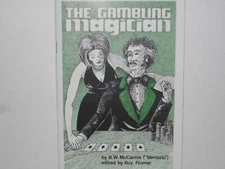 GAMBLING MAGICIAN BOOK - 80 PAGES - EXPOSES METHODS OF CARD CHEATS
