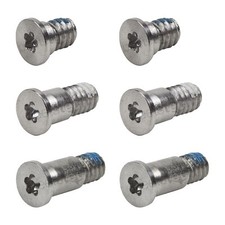 SILVER BOTTOM CASE SCREWS - MacBook Pro 13 A1708 2016 2017 A2159 2019 A2289 2020